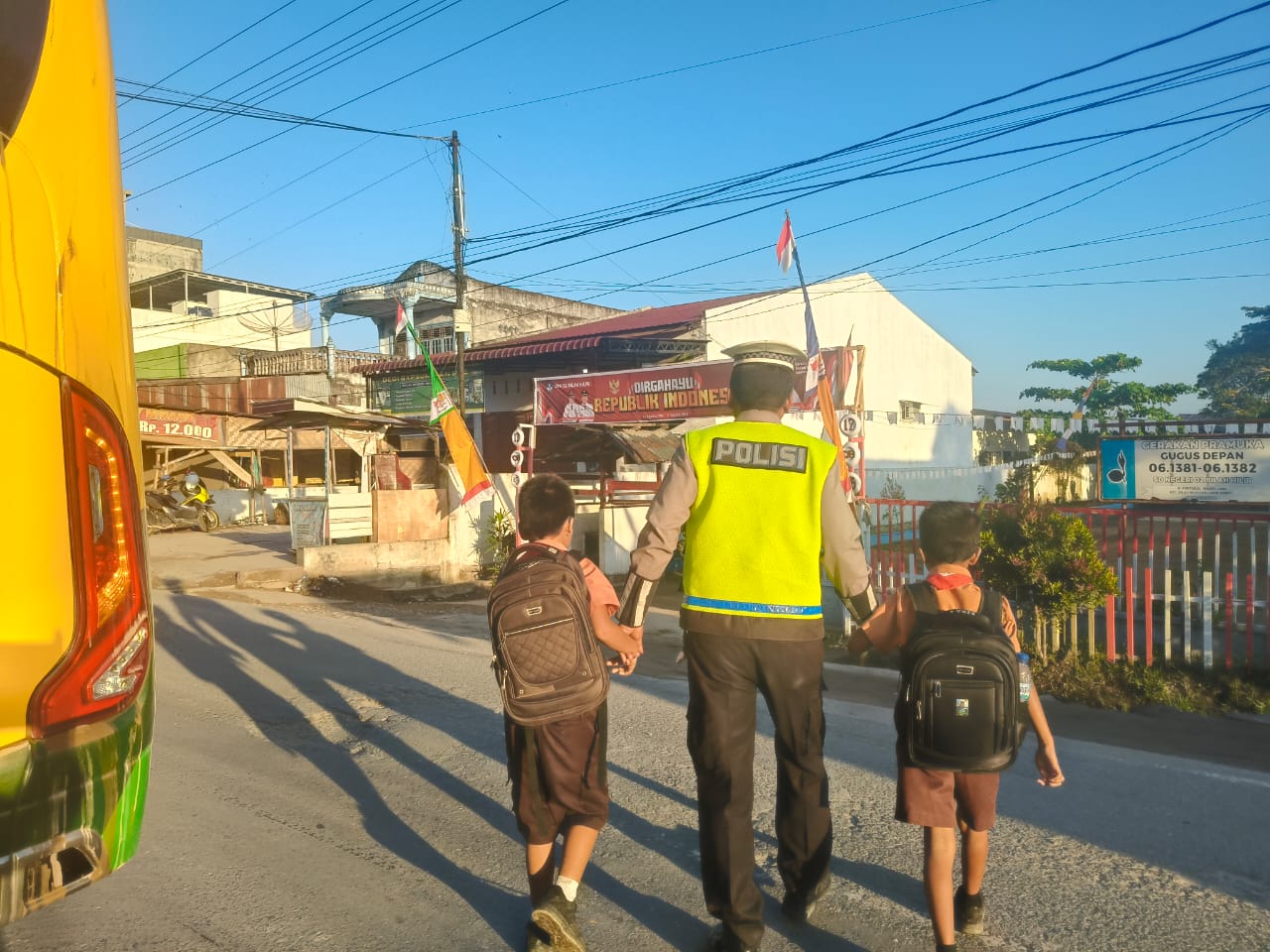 Polres Labuhanbatu Gelar Pos Padat Pagi, Wujudkan Kamseltibcar Lantas di Jam Sibuk