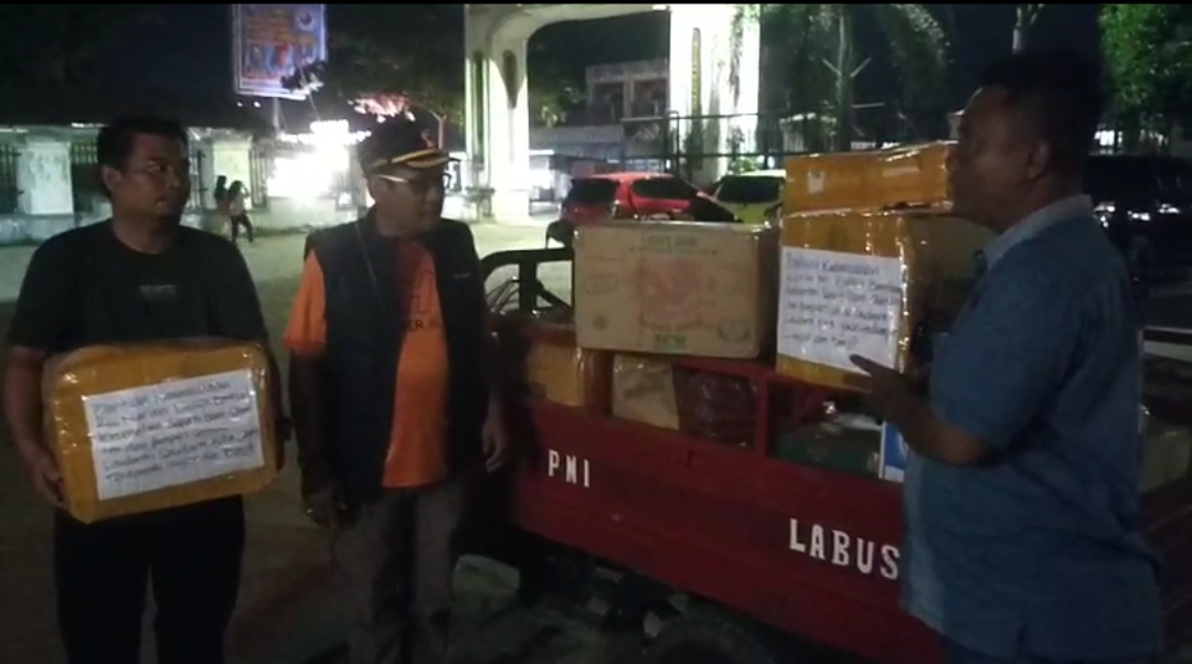 PMI Labusel Kirimkan Bantuan untuk Korban Bencana Sumut